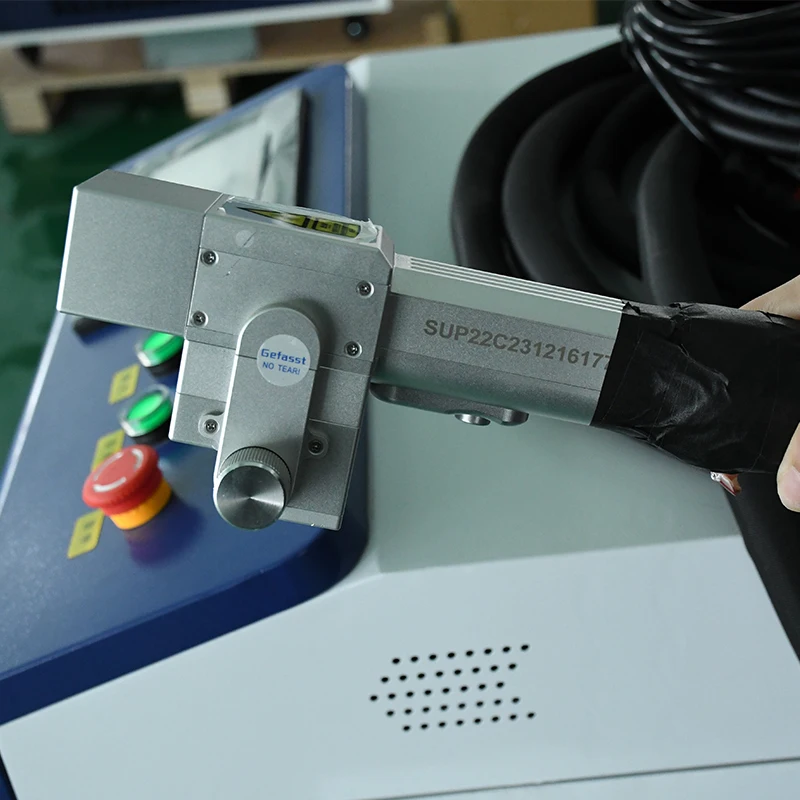 Industrial Laser Cleaning Machine - SUP22C 휴대용 레이저 클리닝 헤드 신형