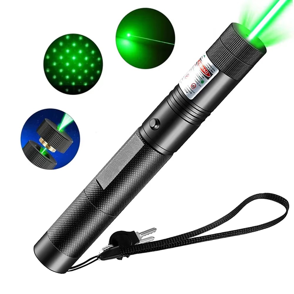 Industrial Laser Pointer - (배터리 미포함) 그린 라이트 휴대용 레이저