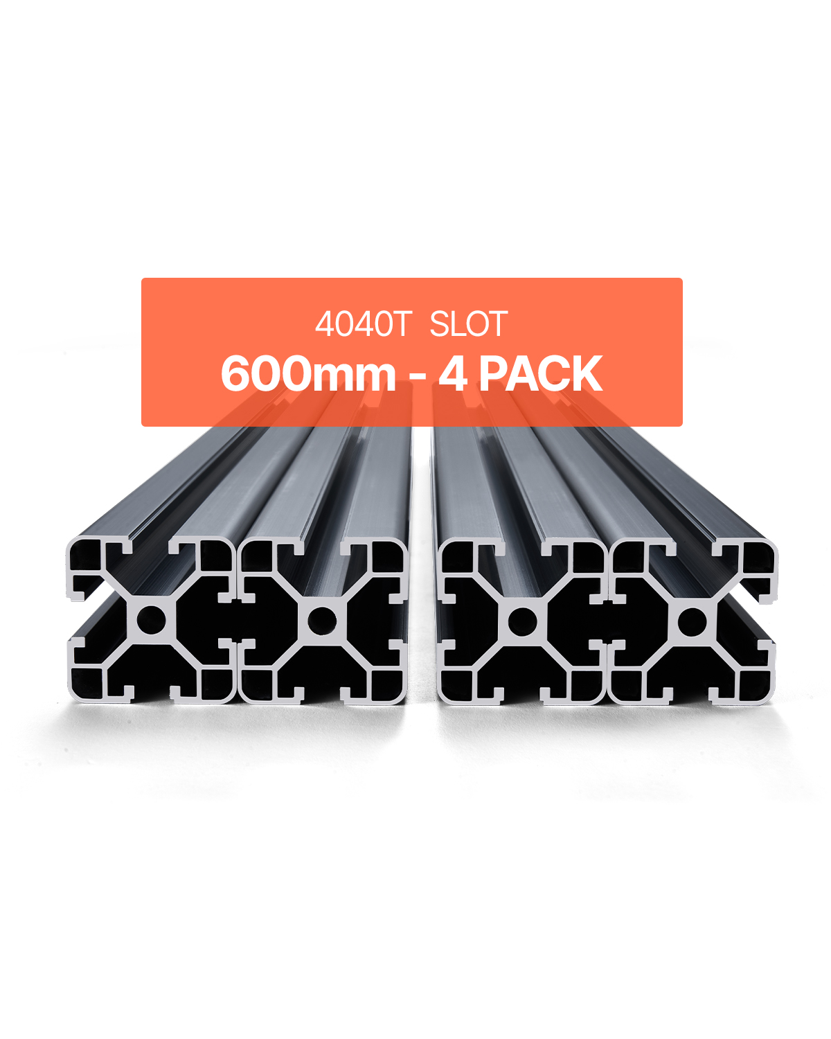 Aluminum T-Slot Profile - SucceBuy 4PCS 600mm/1000mm T 슬롯 4040