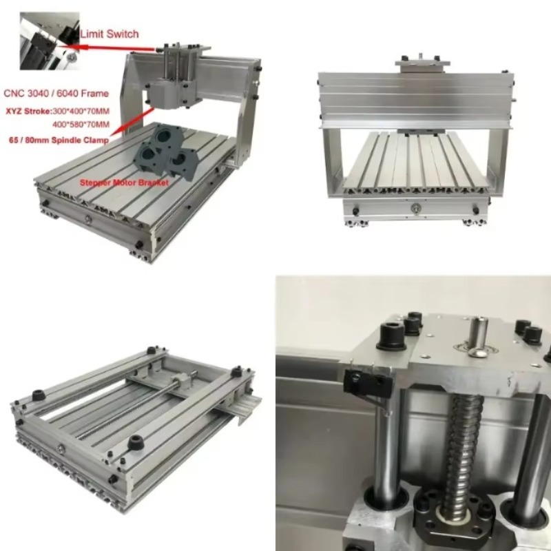 Limit Switch Cnc - 알루미늄 CNC 3040 6040 프레임 키트