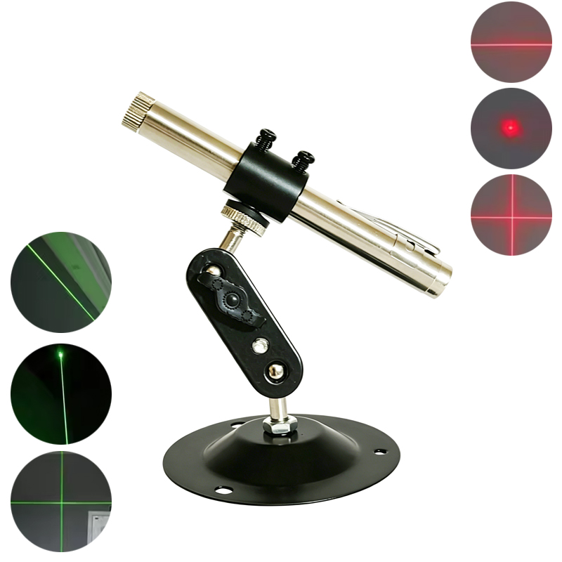 Industrial Laser Pointer - 휴대용 532nm 녹색 650nm 레드 도트