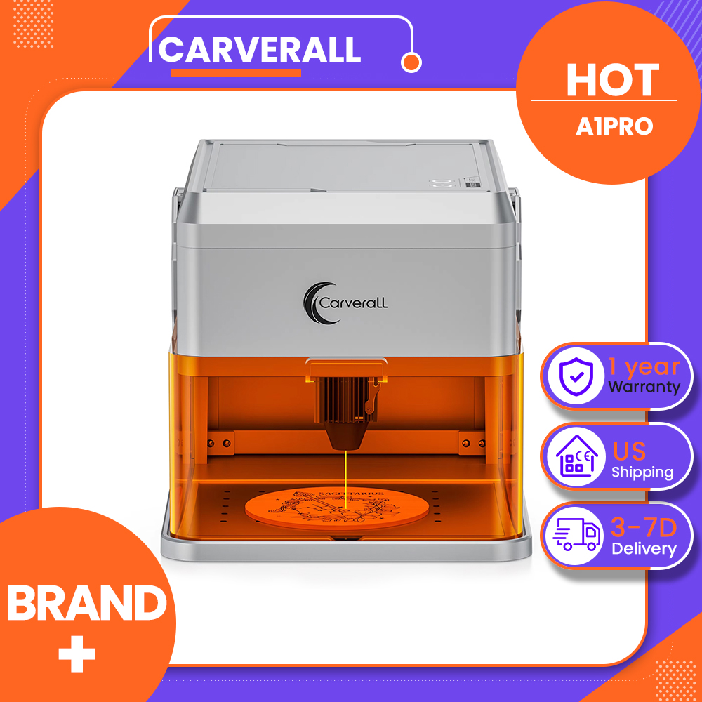 Industrial Laser Cutting Machines - Carverall A1PRO 10W 레이저 조각기, HD