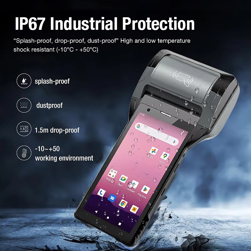 산업용 PDA 바코드 스캐너 2D 통합 3인치 영수증  - Industrial Laser Light 리뷰 및 가격