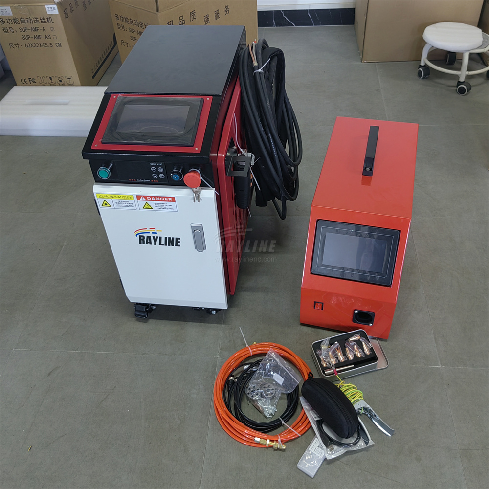 CE 휴대용 4 in 1 레이저 용접기 휴대용 광섬유  - Industrial Laser Welder 리뷰 및 가격