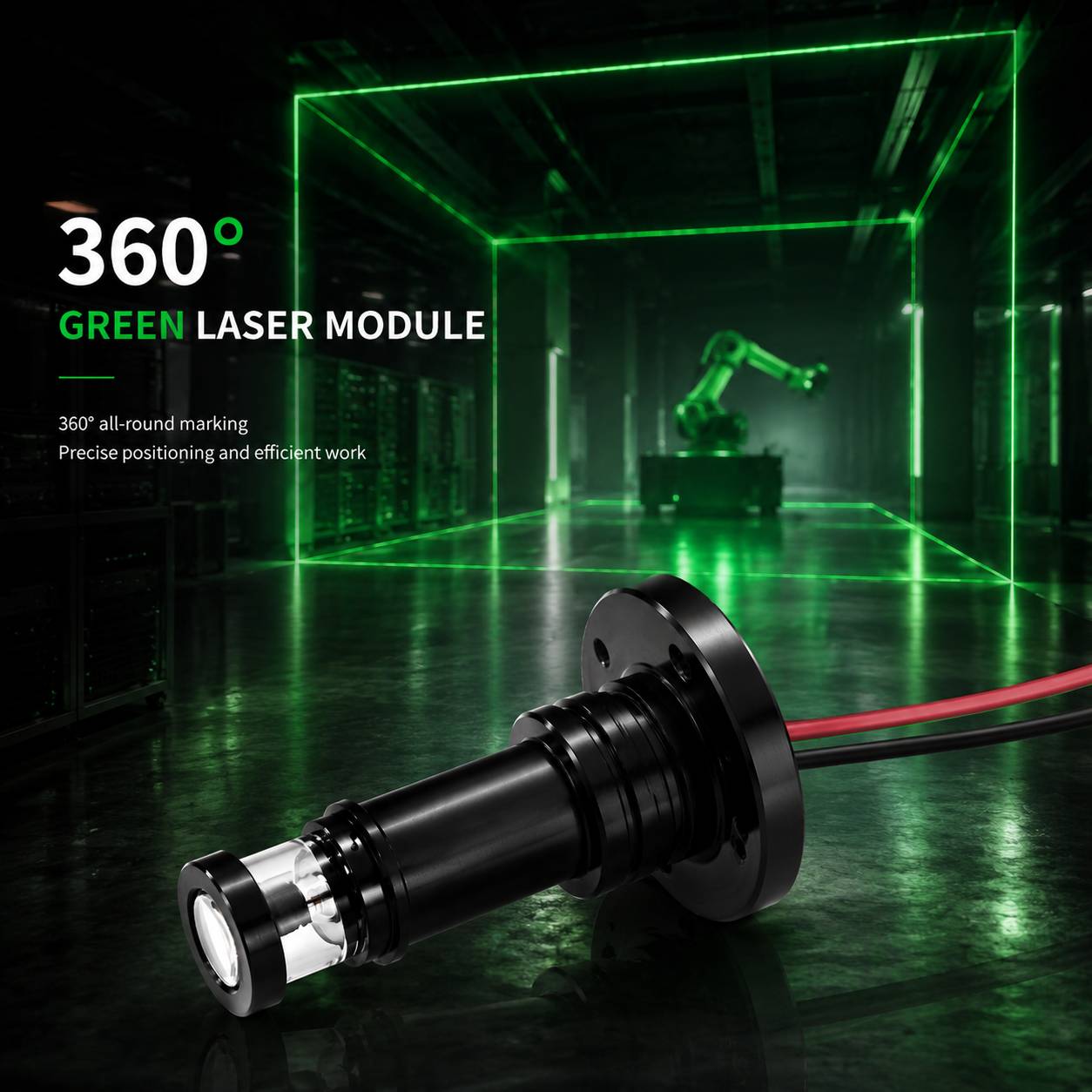 산업용 플랜지 마운트 30mW 적색 레이저 라인 모듈  - Industrial Laser Light 리뷰 및 가격