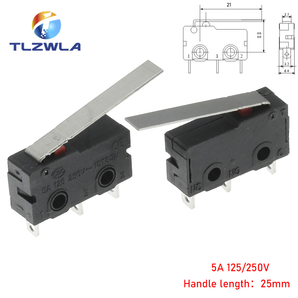 마이크로 스위치 구리 접점 5A 125/250V 미니  - Limit Switch Cnc 리뷰 및 가격