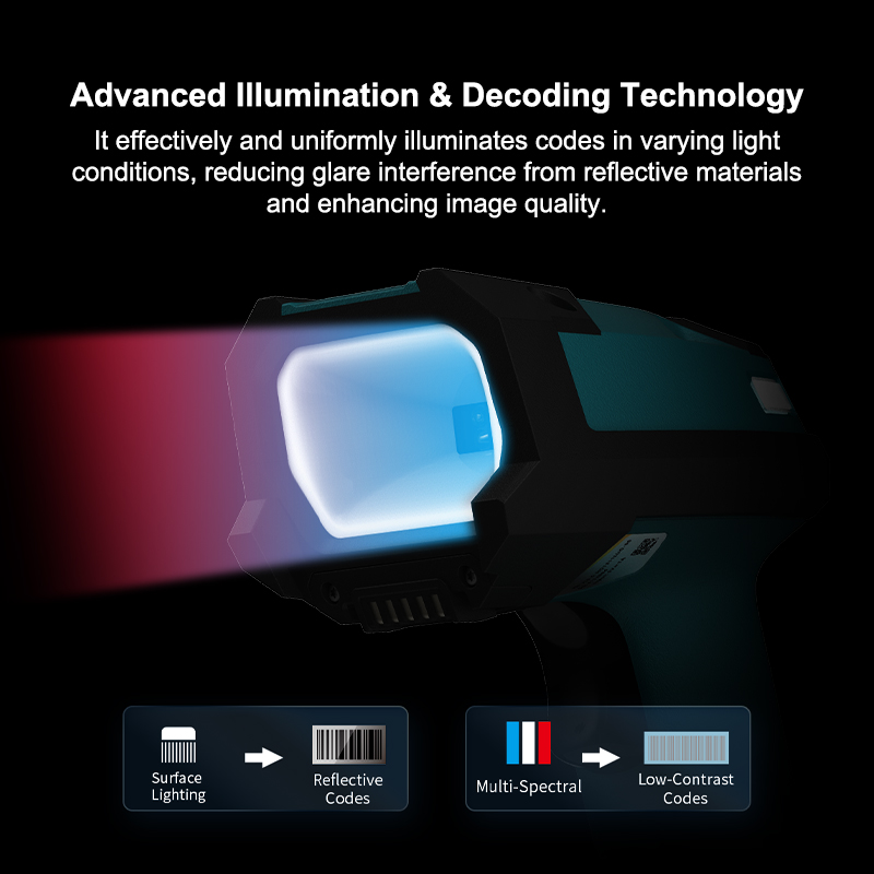 레이저 고속 휴대용 2D 바코드 스캐너 휴대용 무선 Q - Industrial Laser Scanner 리뷰 및 가격