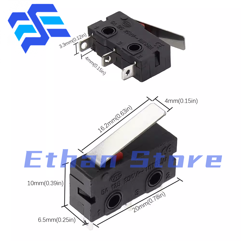 20PCS KW11 리미트 스위치 3 핀 N/O N/C - Limit Switch Cnc 리뷰 및 가격
