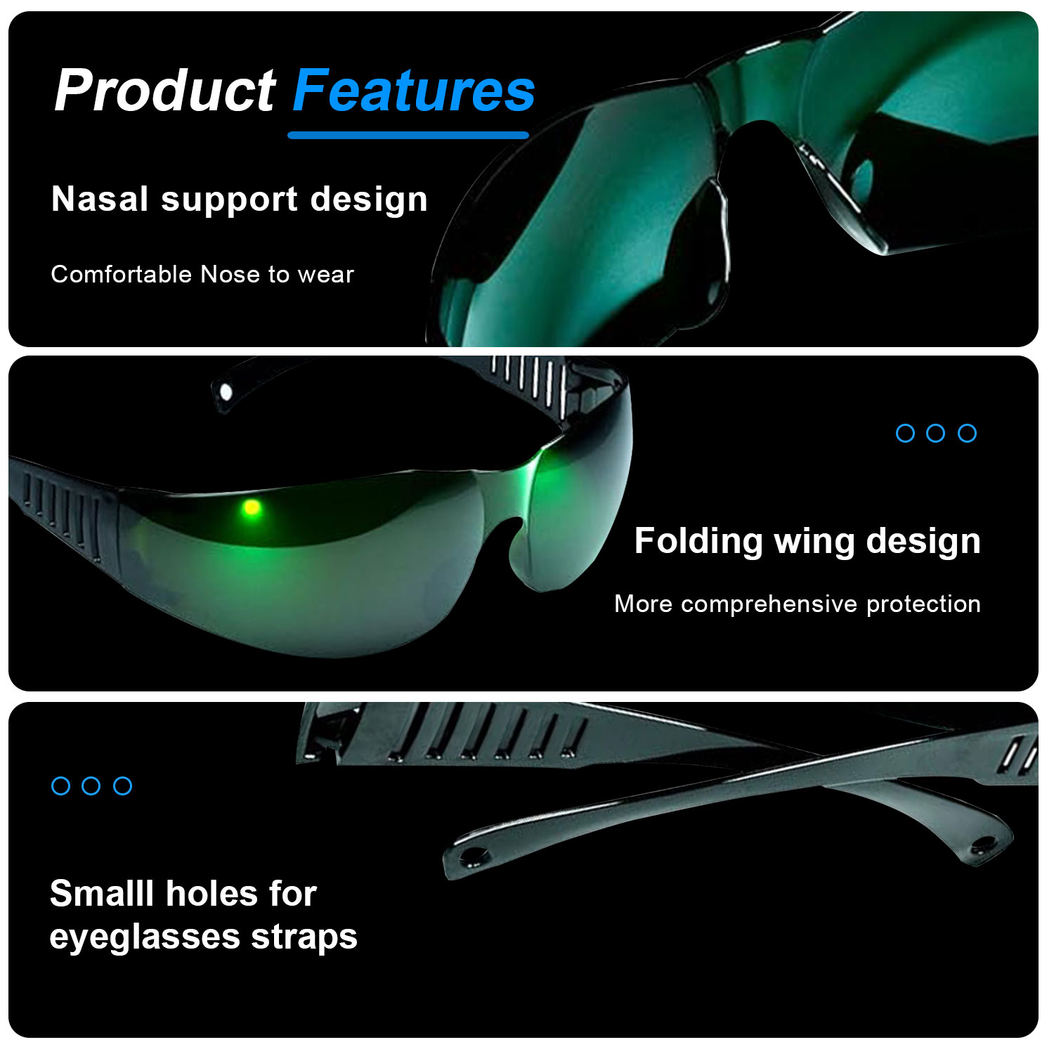 납 고글 방사선 안경 보호 안전 레이저 적외선 UV I - Laser Safety Goggles 리뷰 및 가격