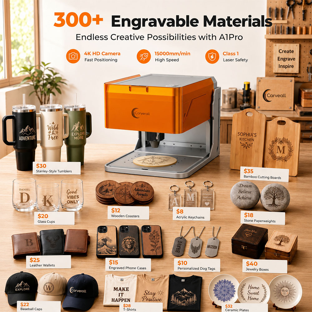 Carverall A1PRO 10W 레이저 조각기, H - Industrial Laser Cutting Machines 리뷰 및 가격