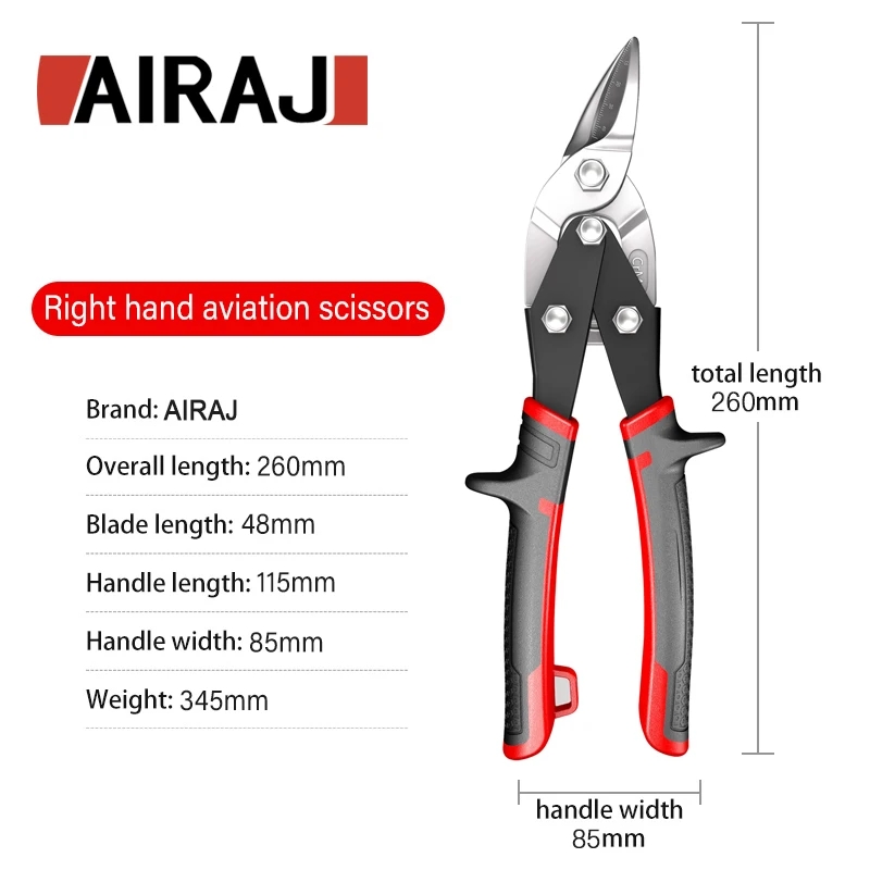 AIRAJ 항공 가위 주석 자르기 금속 시트 절단 자르 - Industrial Laser Cutting Machines 리뷰 및 가격